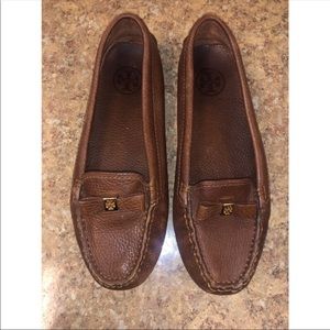 Brown loafers